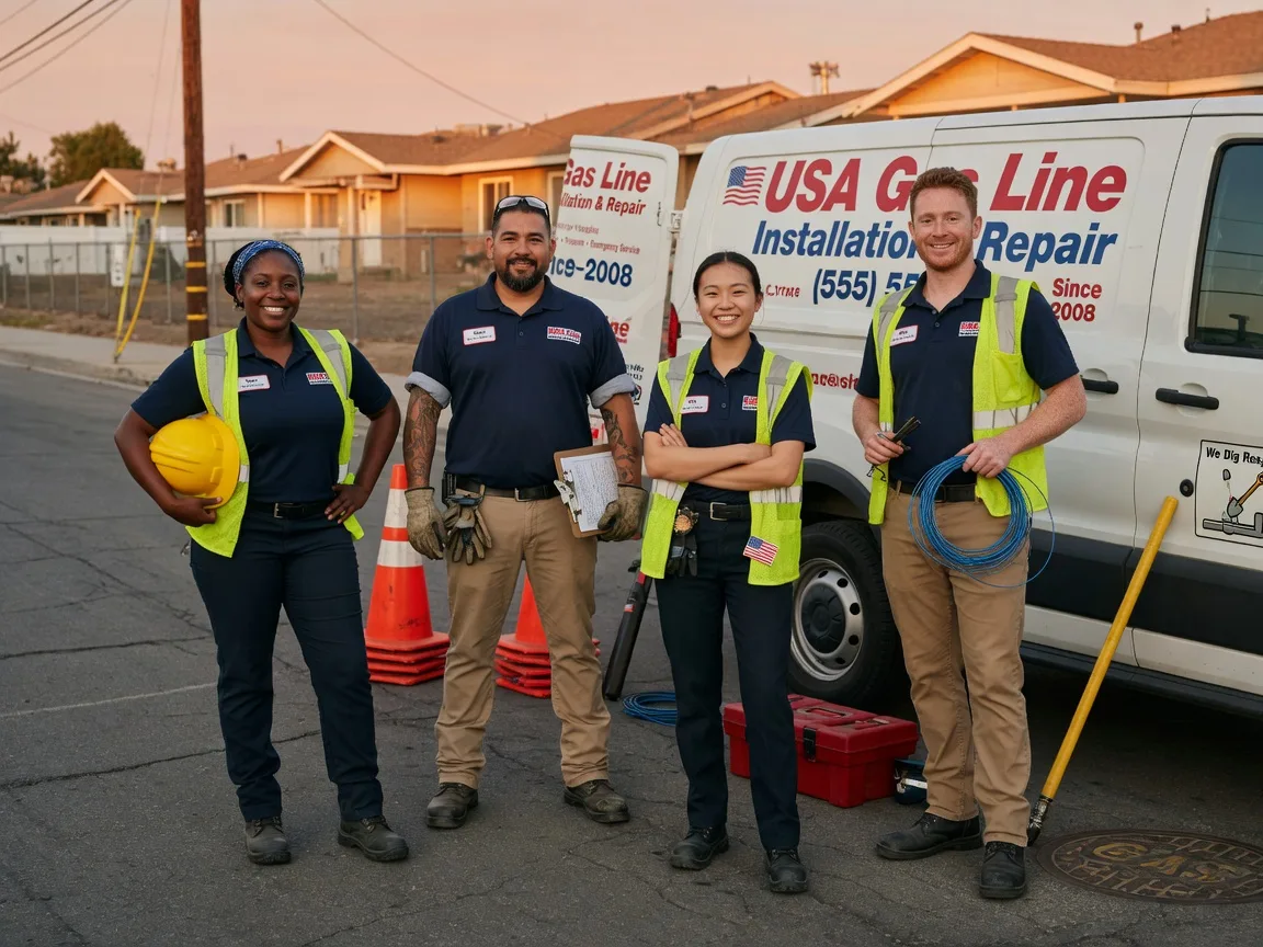 Gas Line Installation company in Enning, SD